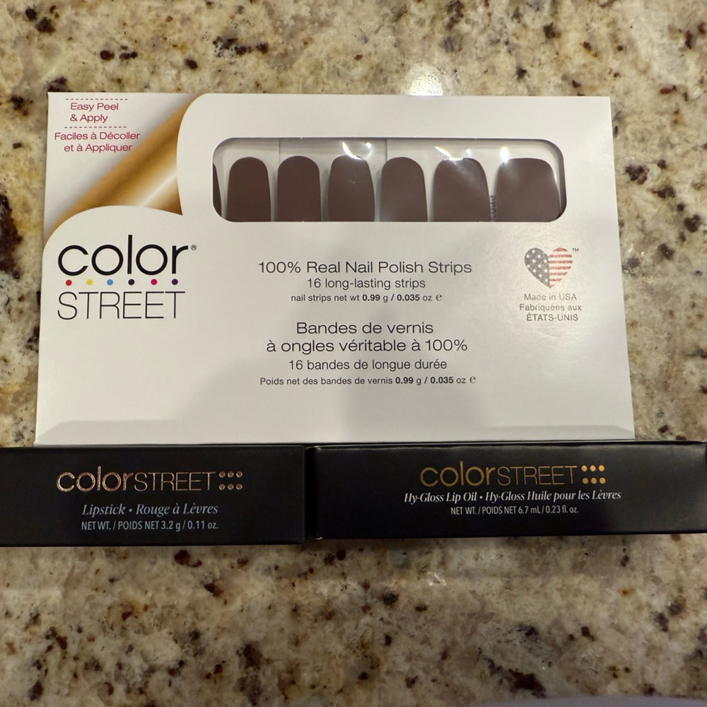Color Street Skincare Brown Collection